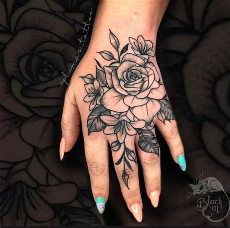 best female tattoos on hand